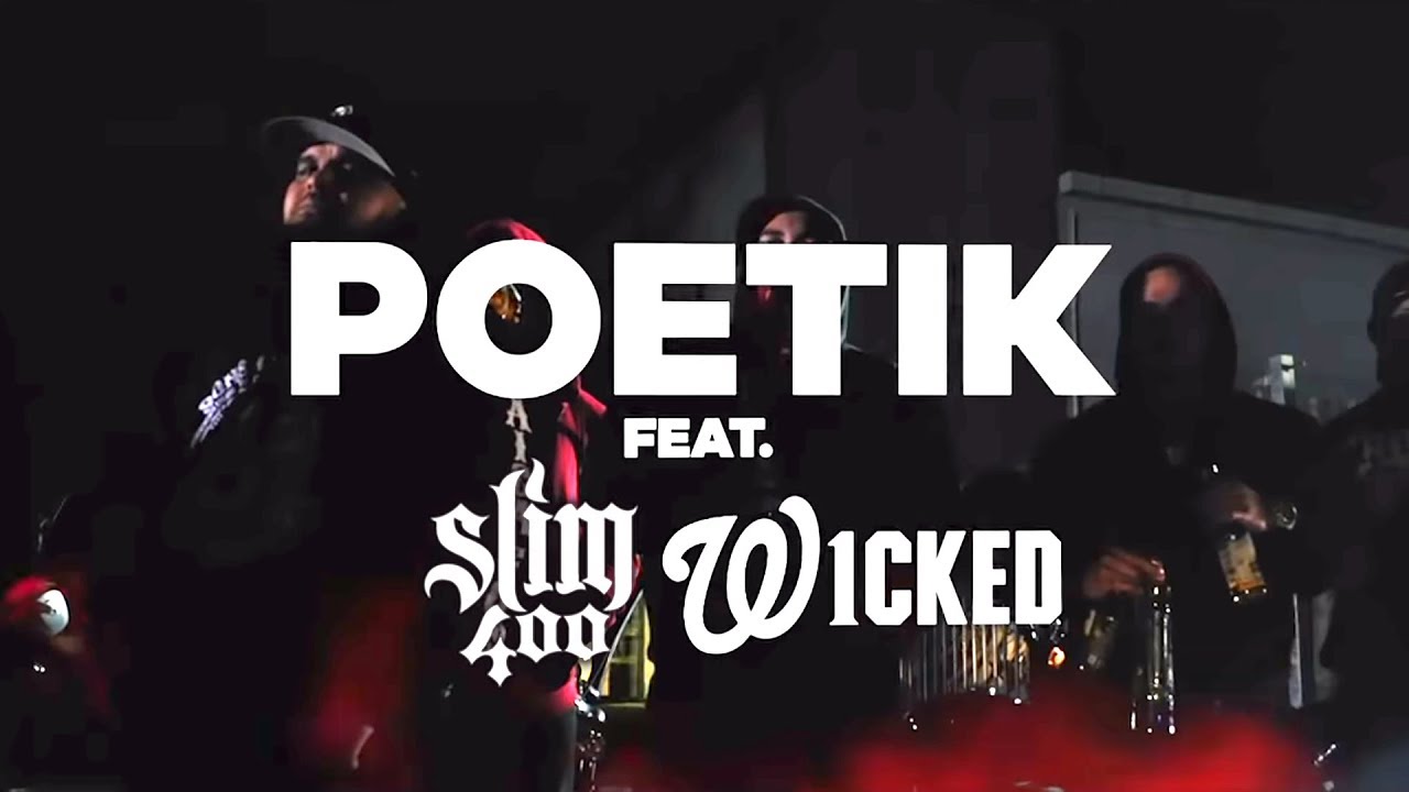 POETIK - WOOP WOOP Feat W1CKED and SLIM 400 (Official Lyric Video)