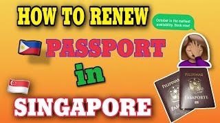 How to Renew Philippine Passport in Singapore 2020