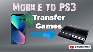 [How to] copy ps3 games from Mobile phone to PS3 without Internet with Fastest speed without Router