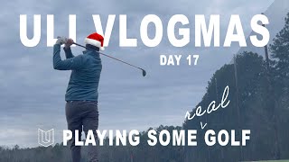 Uli decides to go play some golf.