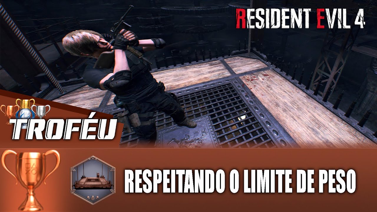 Resident Evil 4 Remake - Respeitando o Limite de Peso - Guia de Troféu 🏆 /  Conquista 