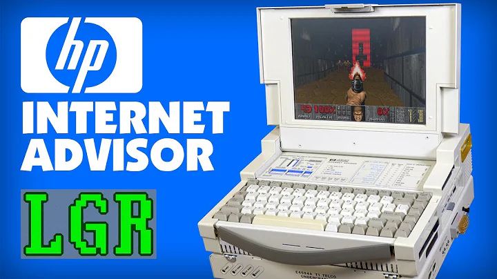 HP Internet Advisor: $20,000 Monster 486 Laptop