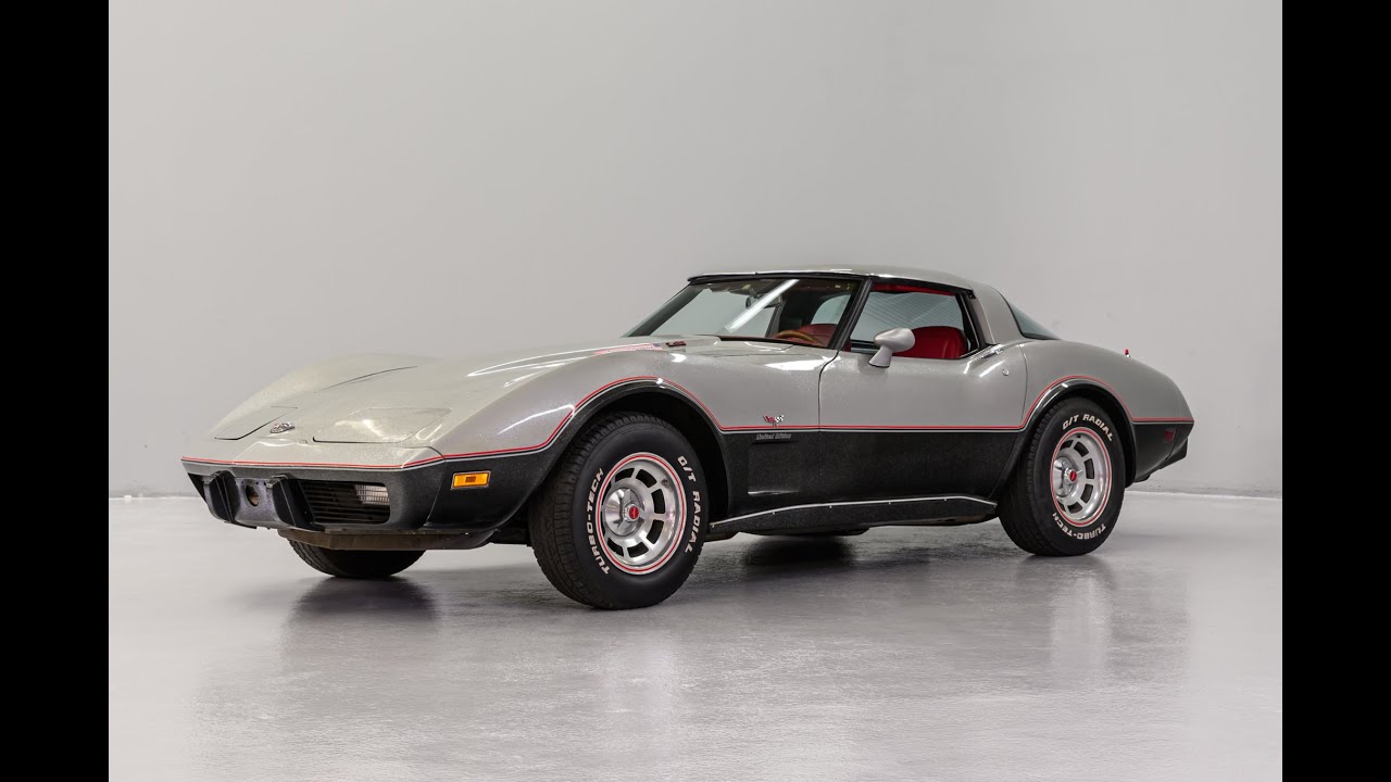 1978 Chevrolet Corvette 25th Anniversary Edition - YouTube