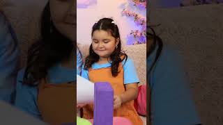 Plush Toy Paper Trick Adventure! 🎉 #shorts #fun