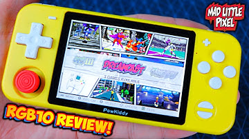Portable N64 & Dreamcast Retro Emulation Handheld RGB10 Review! PSP & More!