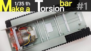 RC TANK making course 1. [Including Subscriber Event] K1A2 1/35 Torsion Bar