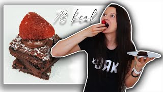 🍠Fit BROWNIE Teszt💪 78 Kcal 💪 Zizzy&#39;s FIT Kitchen