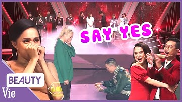 Tan chảy ngay trên sân khấu với những màn cầu hôn lãng mạn Trấn Thành cũng phải vỡ oà Người Ấy Là Ai