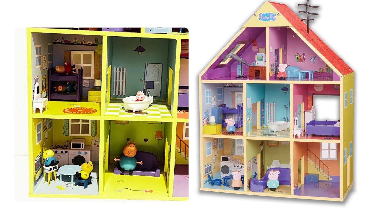 Let's Clean Peppa Pig's House, Fun Educational Kids Videos, Pretend