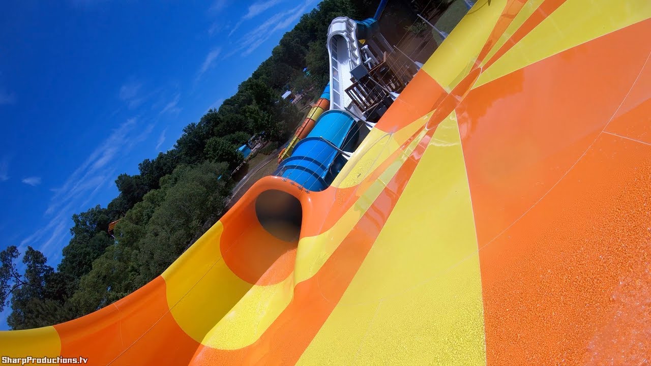 Cutback Water Coaster (4K OnRide) Water Country USA YouTube