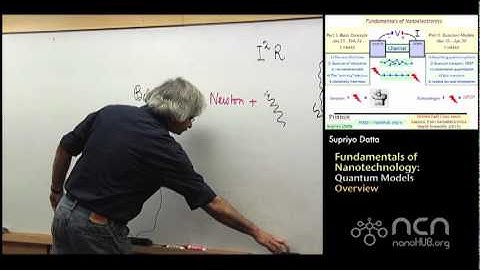 nanoHUB-U Fundamentals of Nanoelectronics II: Scientific Overview