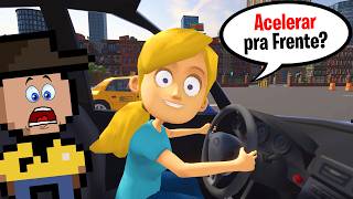 ENSINANDO A MINHA IRM MAIS NOVA A DIRIGIR