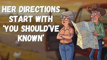Her Directions Start With ‘You Should’ve Known’ 🎶 | A Country Man’s GPS Malfunction 😂🗺️