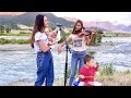 How BEAUTIFUL Mom and Kids perform National Anthem - The Protsenko Family