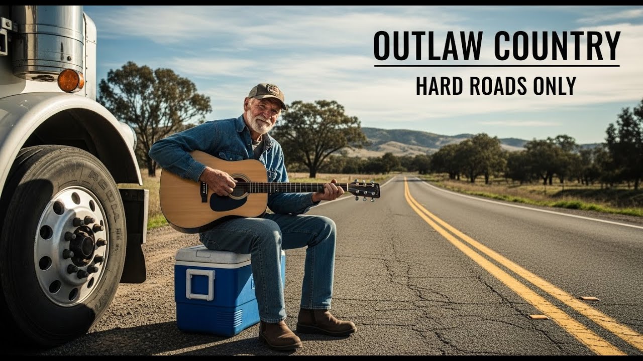 Outlaw Country Night Drive Music for Truck Drivers and Lonely Roads