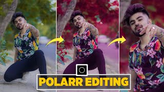 Polarr photo editing || background color change in polarr || polarr editing tutorial - Amit chanchal