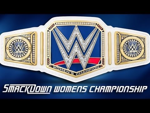 HOW TO CREATE THE SMACKDOWN WOMENS CHAMPIONSHIP IN WWE 2K17 - YouTube