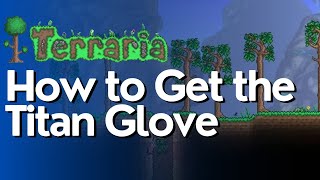 How to Get the Titan Glove in Terraria