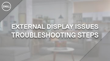 How to Fix Monitor Issues (Official Dell Tech Support)