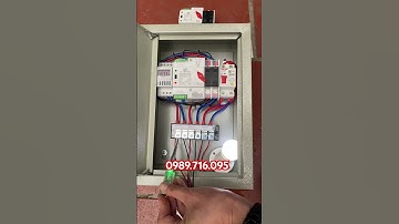 Cách lắp Bộ ATS chuyển nguồn tự động 2 đồng hồ, đảo luân phiên 15 ngày 2 công tơ điện