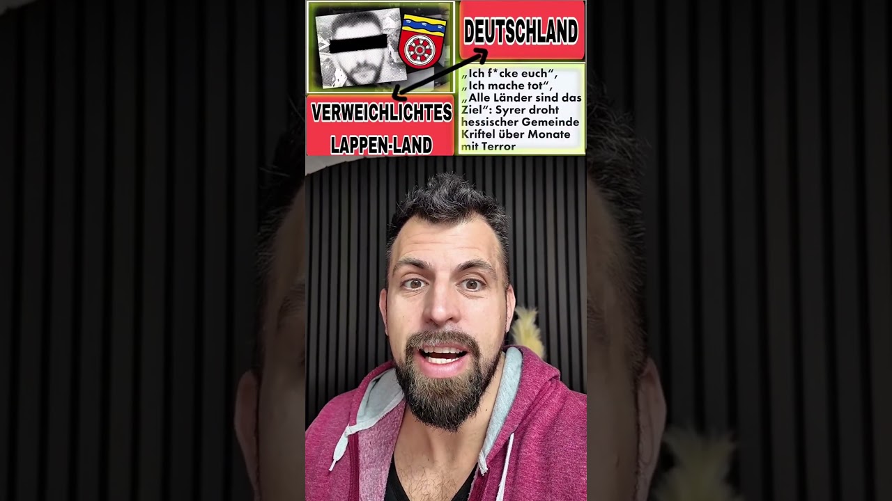 Short-Video zu: Syrer schikaniert Gemeinde Kriftel monatelang - und es passiert: NICHTS 🤦🏻‍♂️