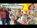 Showing art supplies my mom got from india i india art  craft supplies haul  interesting items