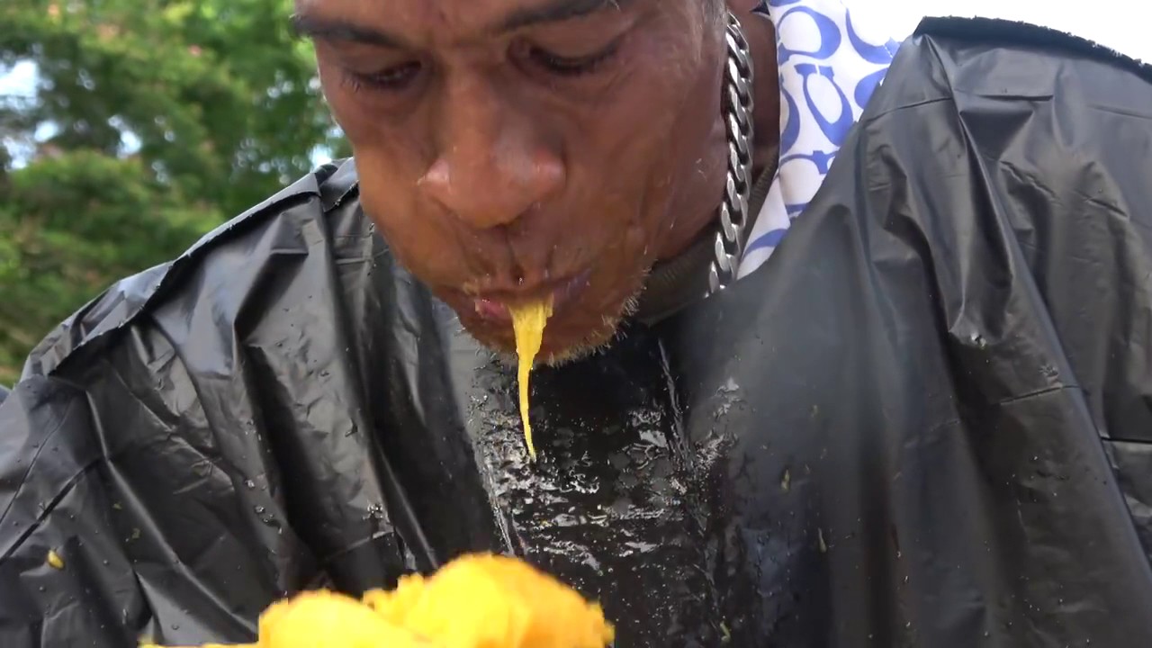 VIRGIN ISLANDS MANGO EATING COMPETITION