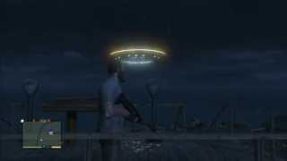 GTA V: OVNI VOLANDO | Easter egg