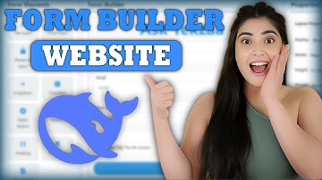 Build a Form Builder Website with HTML, CSS & JavaScript | Download Form Code | DeepSeek + TEKZAA