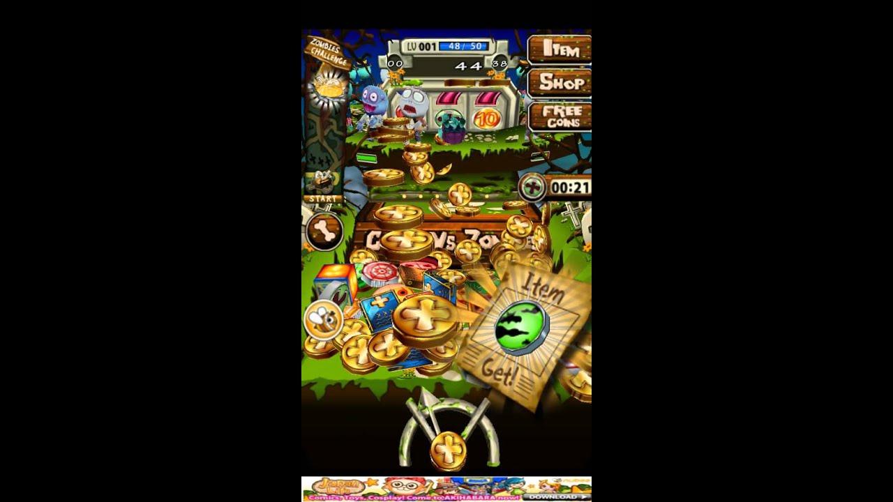 Coins vs zombies gameplay - mobile app - GogetaSuperx