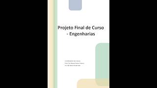 Projeto Final de Curso   Engenharias