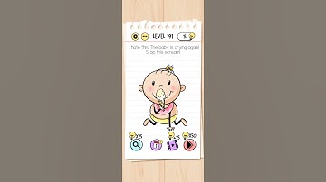 Brain Test Level 191 I hate this! The baby is crying again! Stop this scream!
