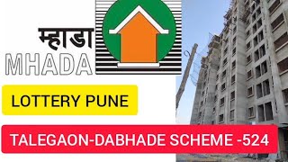 Current status of Talegaon dabhade mhada lottery project,scheme no-524