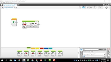 Lego Mindstorms EV3 Programming the Gyro Sensor