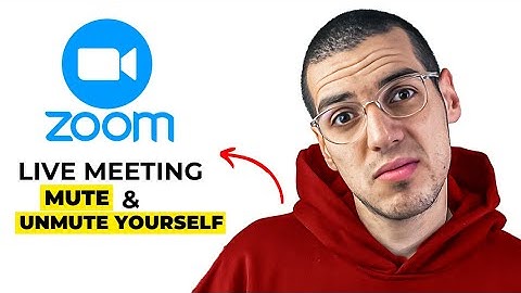 Zoom: how to mute & unmute yourself in a live zoom meeting (2025)