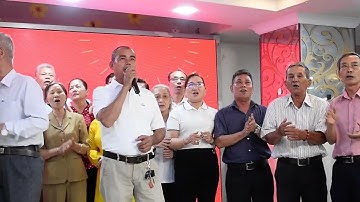 Tiệc tất niên GX Bình Thuận hạt TSN 2023/2024.Tiết mục văn nghệ của 18 ban điều hành giáo khu.