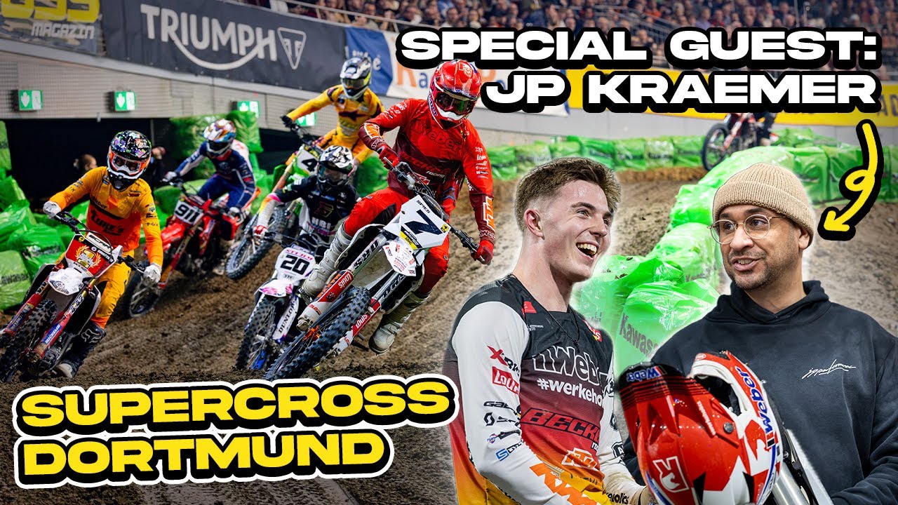 Racevlog SX Dortmund 2026: Spicy und Pablo rocken die Westfalenhalle - und JP Kraemer ist auch dabei
