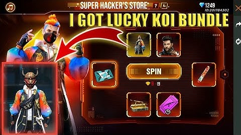 New Super Hacker Store Event in Free Fire | I Got Lucky Koi Bundle & Fortune Koi Bundle in Free Fire