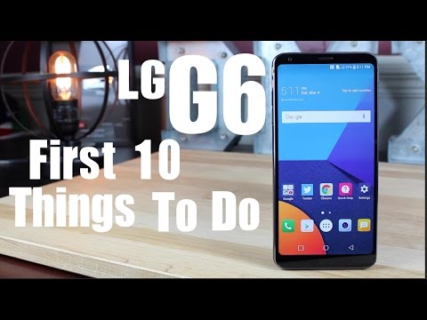 LG G6 먼저해야 할 10 가지!