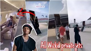 Wizkid shock Davido as he shows off his Private Jet worth billions of naira, Wizkid Private Jet