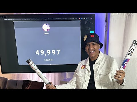 50,000 SUBSCRIBERS COUNT DOWN LIVE!