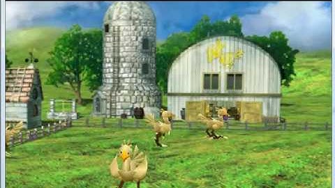 FF7 on epsxe emulator Chocobo Farm Area Level Part 20