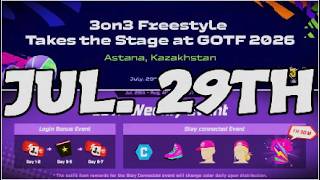 3on3 Freestyle Jul 29th Update