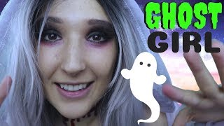 ASMR - GHOST GIRL ~ You are DEAD! Miss Spooky Teaches You How to Spook ~