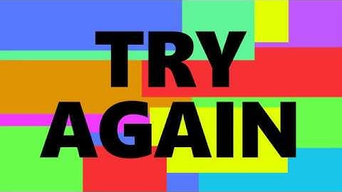 NEVER QUIT - Never Give Up - Try Try Again Poem for Kids