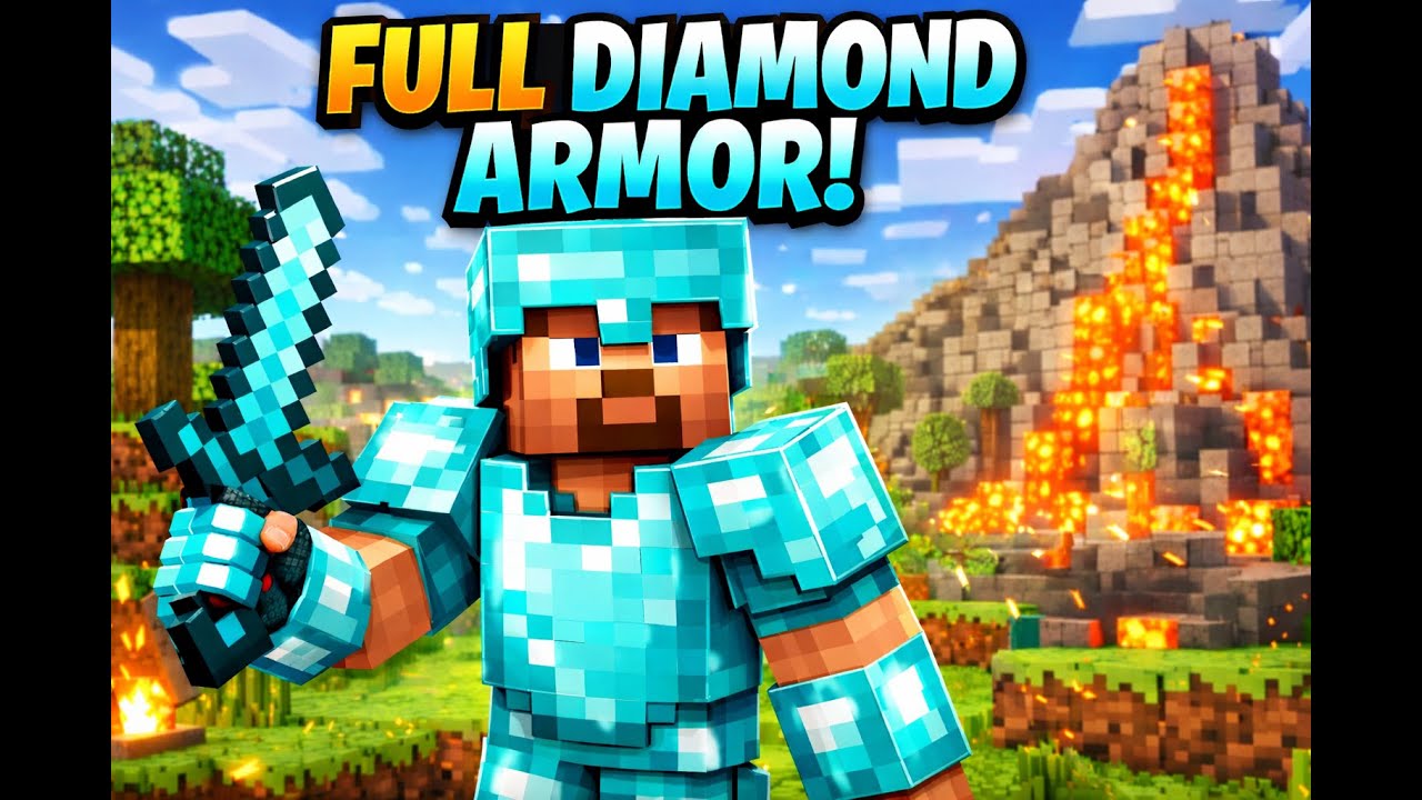 Minecraft Survival part 8 ||  I Made diamond Armour