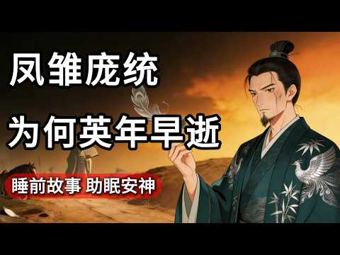 庞统：和诸葛亮齐名的凤雏，为何36岁就死在落凤坡？l 深夜故事 助眠安神
