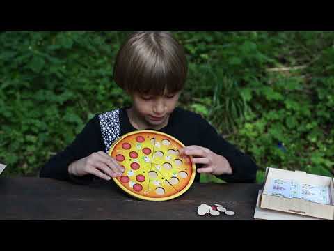 Досочки Сегена, пазл пицца и сердечко от WoodLand