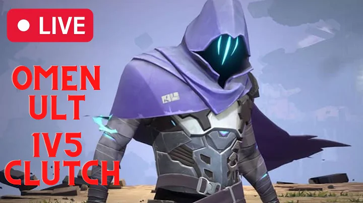 OMEN GAMEPLAY LIVE 1V5 CLUTCH VALORANT TOP MOMENTS
