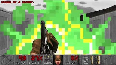 Doom 2 - Earthless Map 9 -  Skyopolis 1:17.74